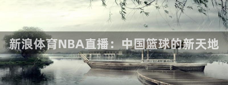 nba比赛直播免费观看直播小九直播：新浪体育NBA直播：中国篮球的新天地